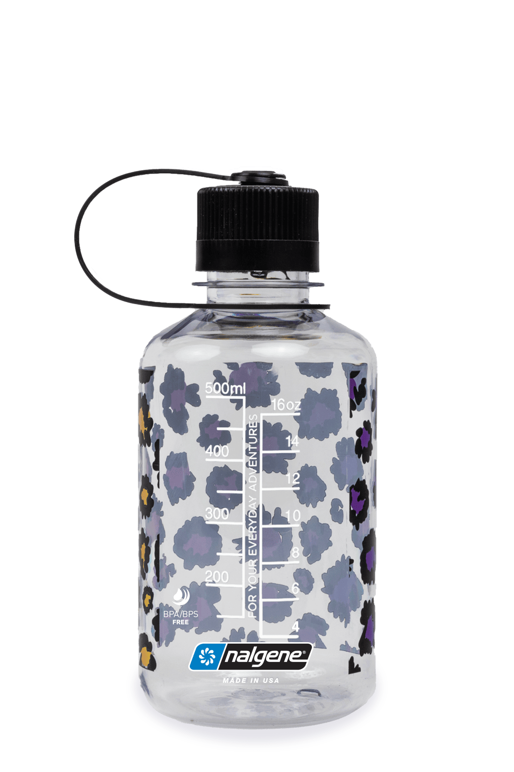 Nalgene product view: 16oz Narrow Mouth Animal Print Bottles E5 — 16oz Narrow Mouth Animal Print Bottles