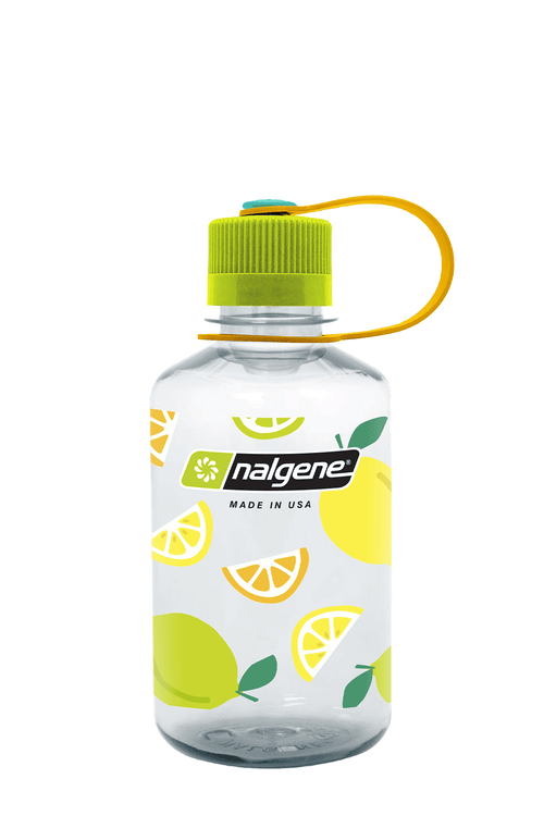 Nalgene product detail: 16oz Narrow Mouth Fruit Print Bottles I0 — 16oz Narrow Mouth Fruit Print Bottles