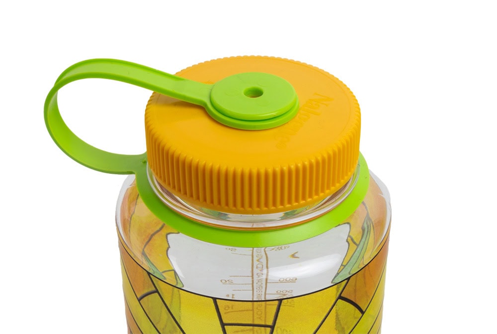 Nalgene product view: 32oz Wide Mouth Stained Glass Print Bottles G9 — 32oz Wide Mouth Stained Glass Print Bottles