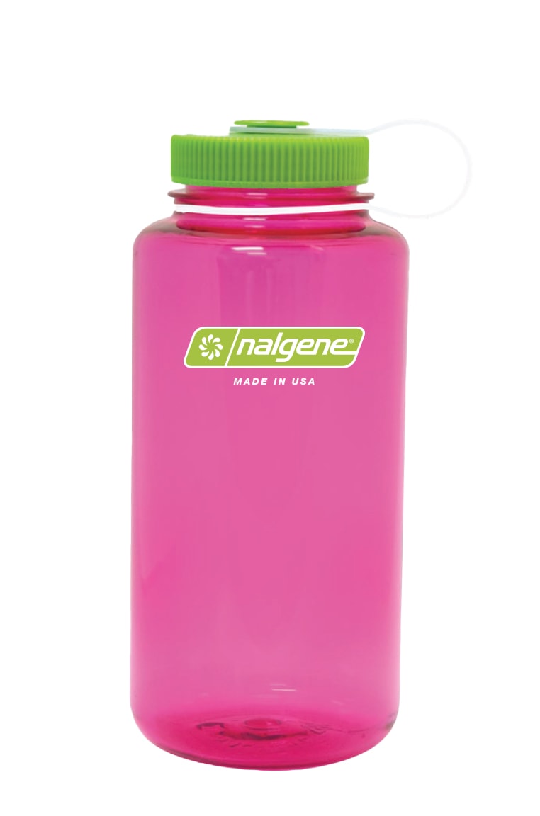 Nalgene product detail: 32oz Wide Mouth Becca Pink Bottle O9 — 32oz Wide Mouth Becca Pink Bottle