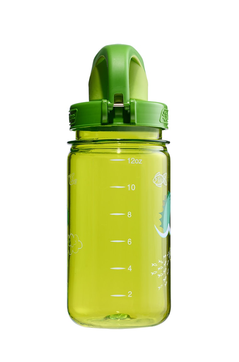 Nalgene product image: 12oz On-The-Fly Kids Lock-Top Bottle with Graphics J4 — 12oz On-The-Fly Kids Lock-Top Bottle with Graphics