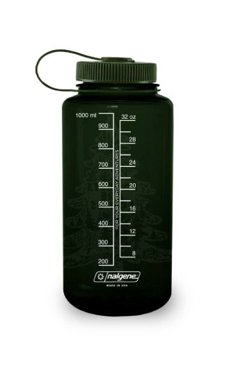 Nalgene product detail: 32oz Wide Mouth “Public Lands: Forests Are for Us” Bottle T4 — 32oz Wide Mouth “Public Lands: Forests Are for Us” Bottle